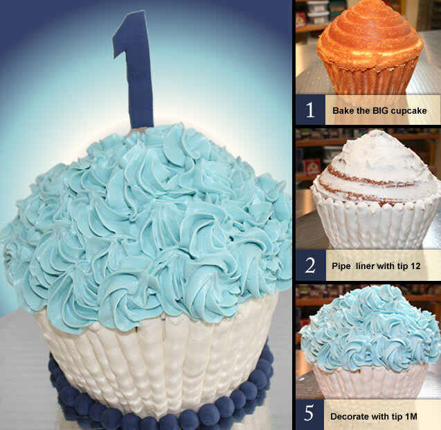 Wilton Cupcake Cake Pan/jumbo Cupcake Pan/birthday Cupcake 