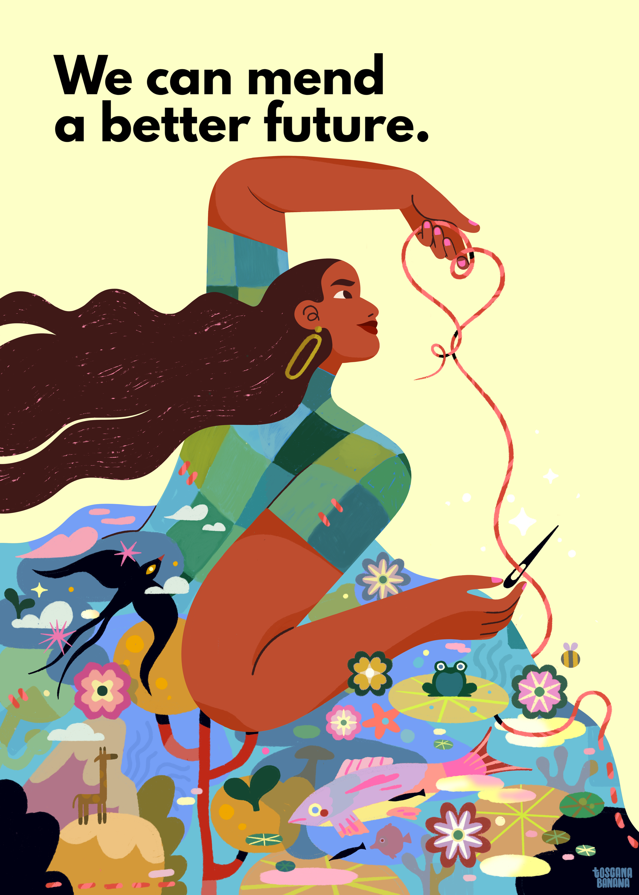 Hopeful work on Climate Change for online platform thegreats.co