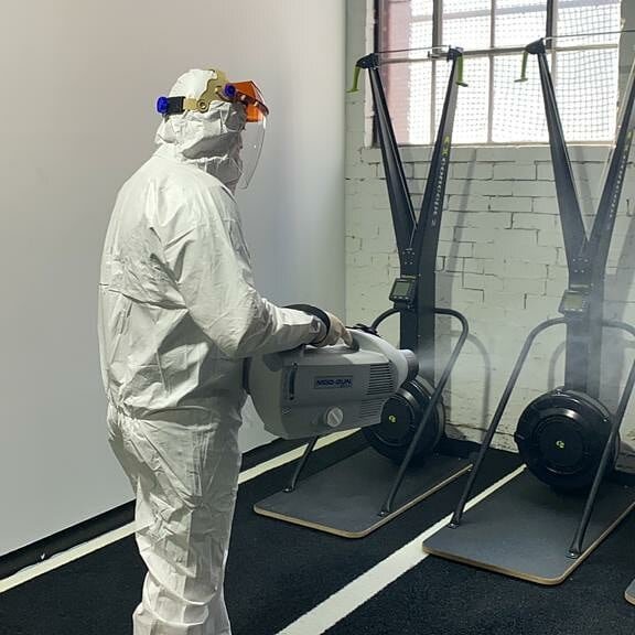 We use a QAT based product that kills all viruses and bacteria while providing a lasting coat to protect against future contamination.
#fogging #disinfection