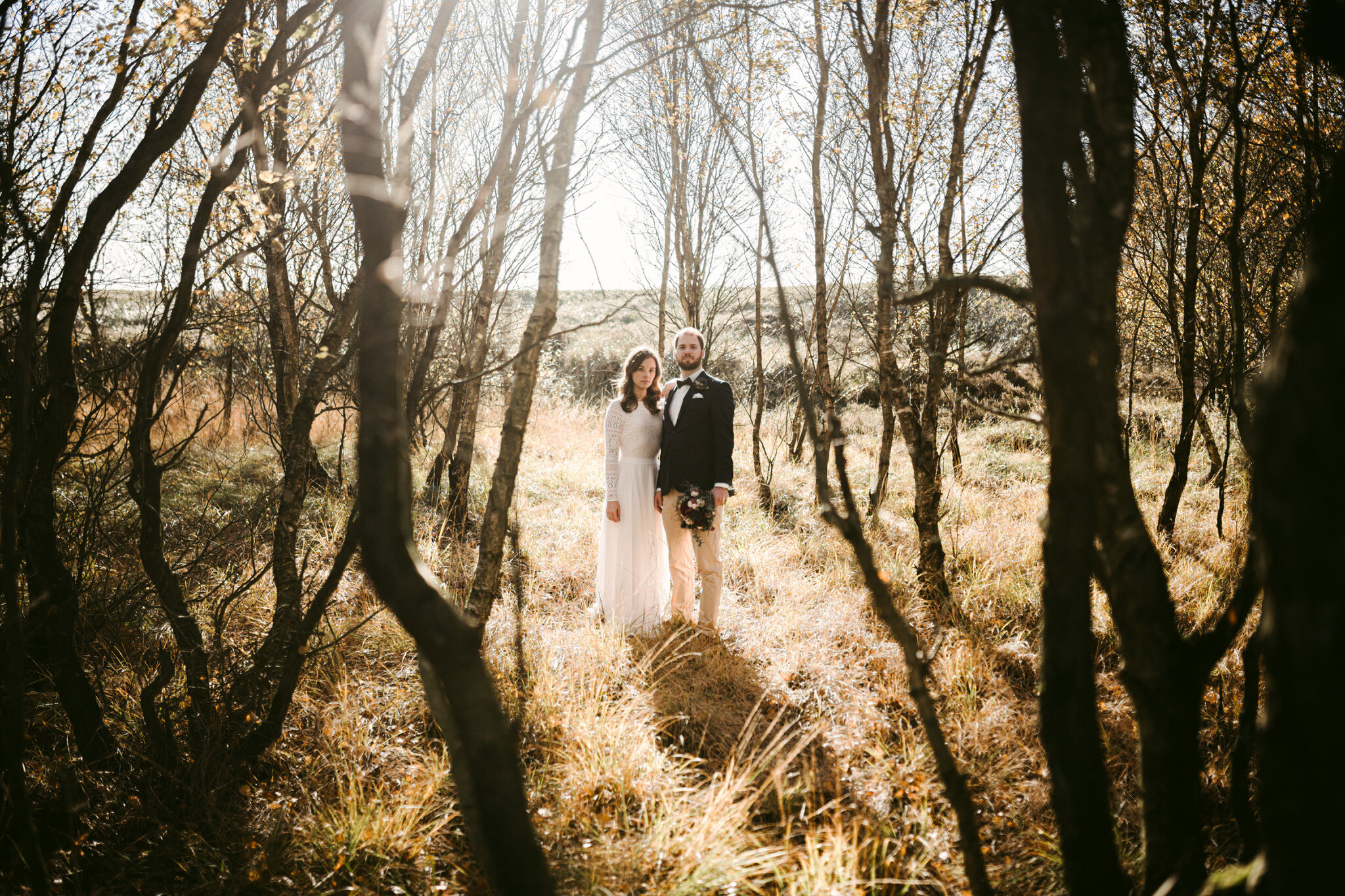 Intimate elopement at the North Sea coast