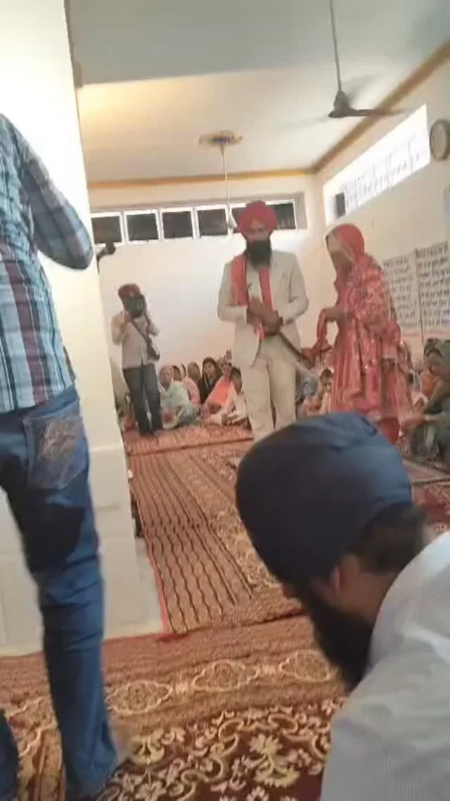 With Gurus Kirpa the first one of our daughters at the Khalsa seva orphanage has been married today. This is the next step for our daughters once they have had a good education and have learnt life skills at the orphanage. We are so happy to be part