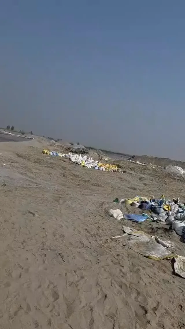 The aftermath of the floods, poor devastation. You can’t imagine the feelings of having your land swept away with water and your left with nothing. All the silt has covered the once fertile fields of Punjab. Long journey ahead. A lot of people