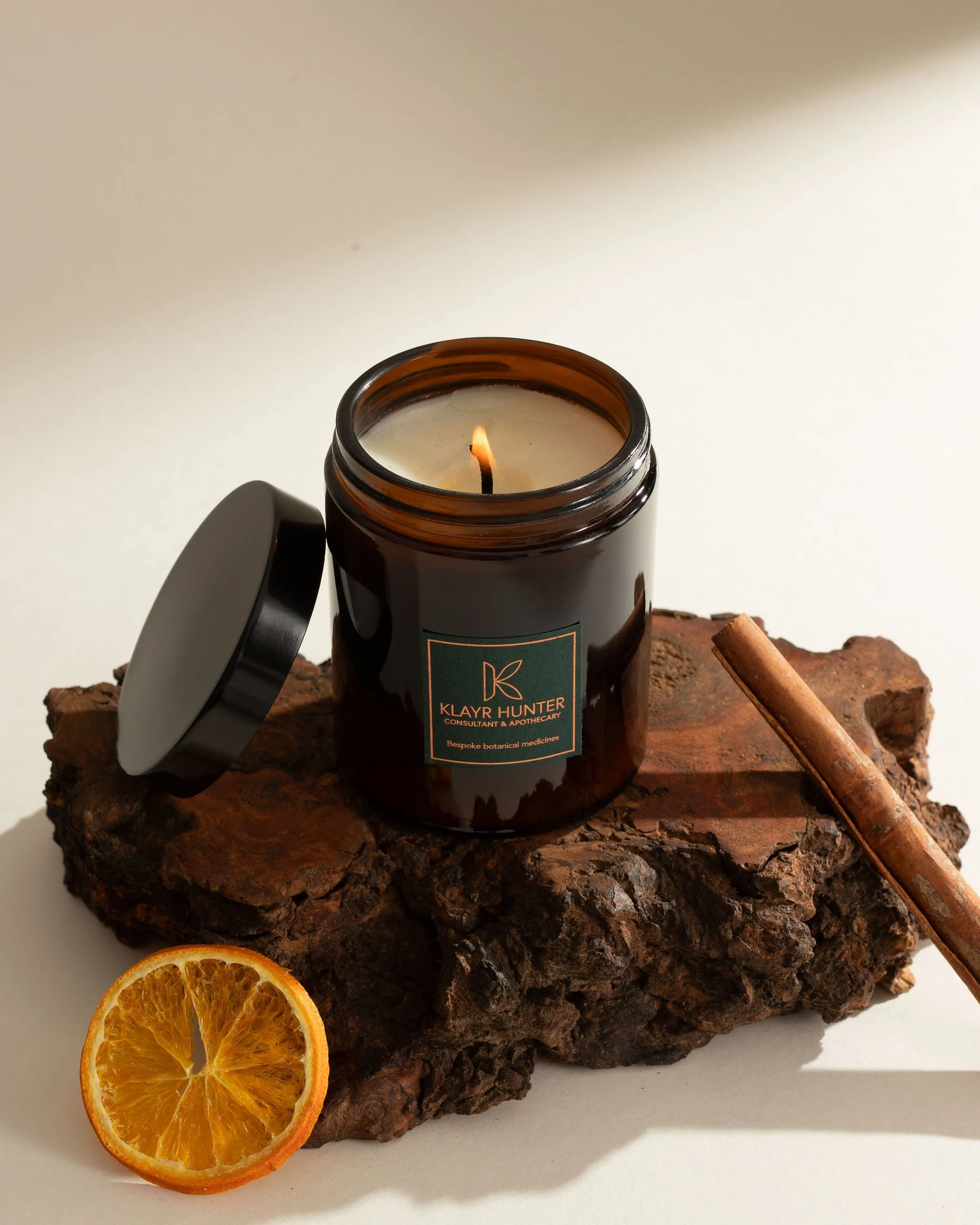 Organic Cinnamon Candle