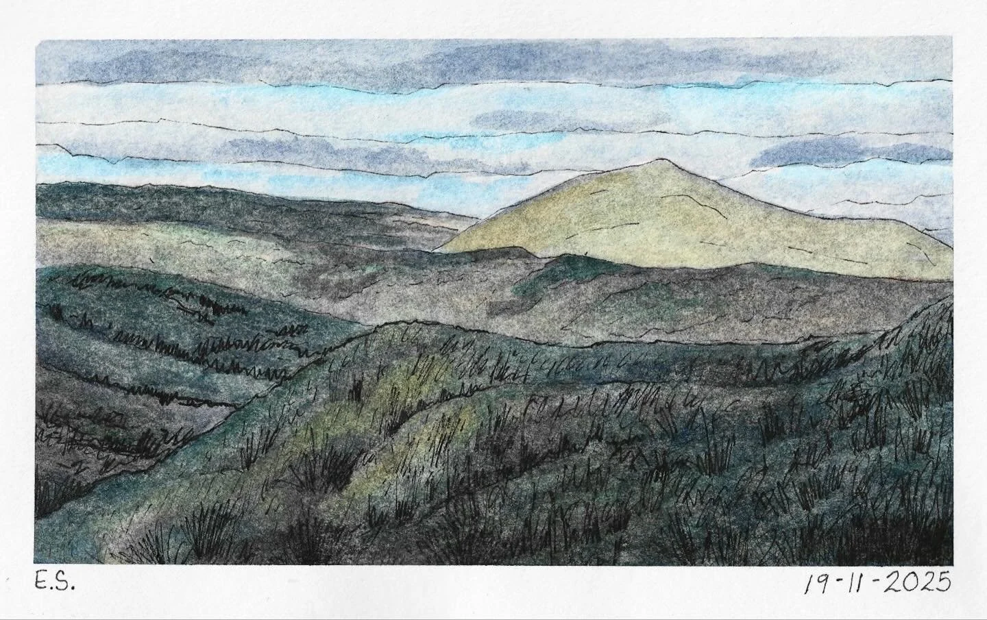 I finished this whole sketchbook! Very exciting moment for me since I haven&rsquo;t had time to finish a sketchbook since 2020. Your appreciation for these casual and quick paintings is such a delightful surprise. I will be back to my usual more deta