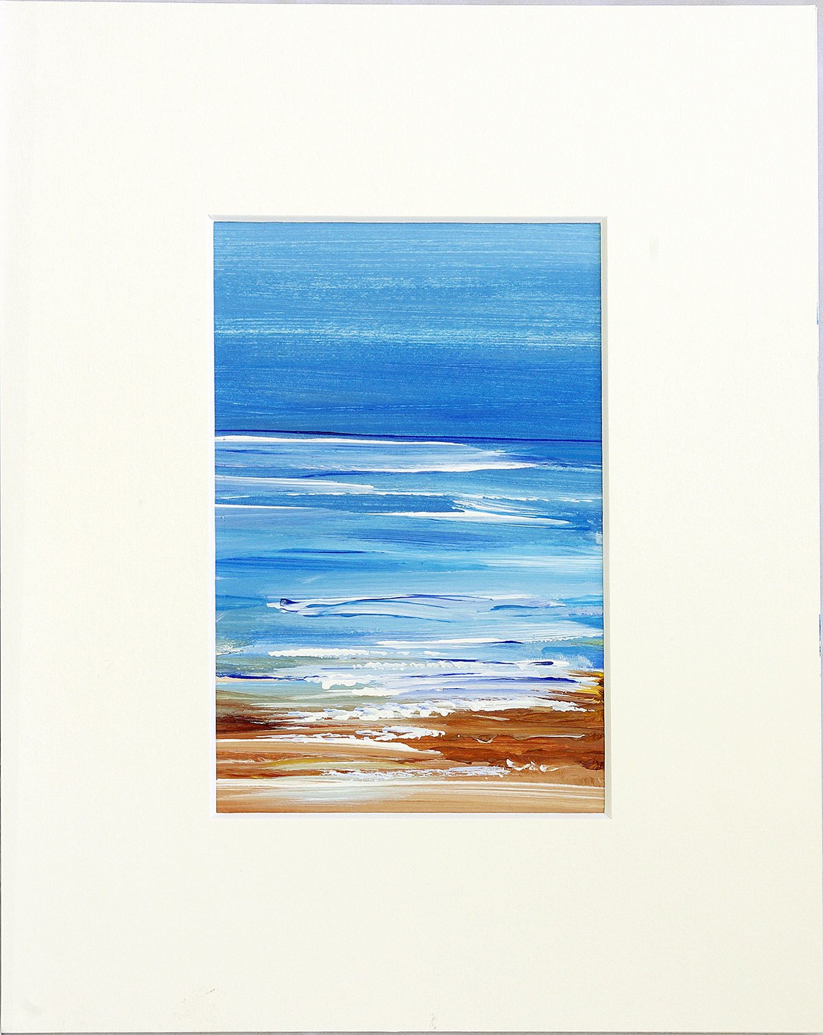 Lapping Waters By Moonlight is a romatic original seascape painting
