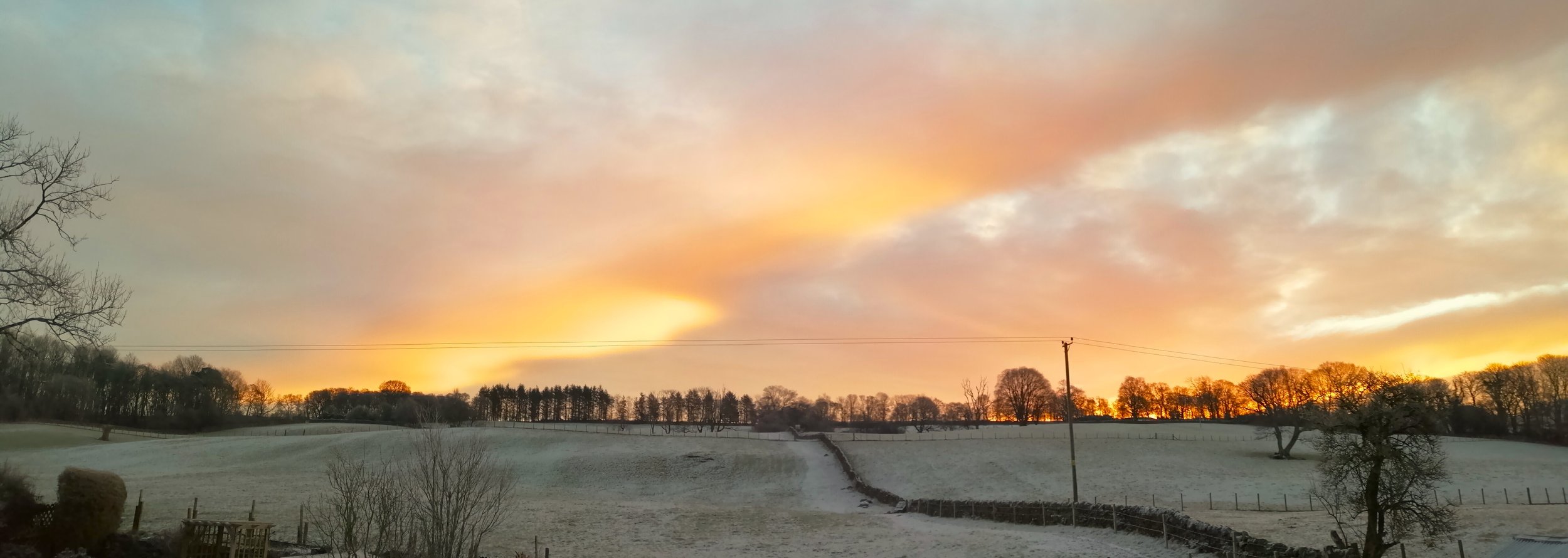 What a beautiful firey sunrise