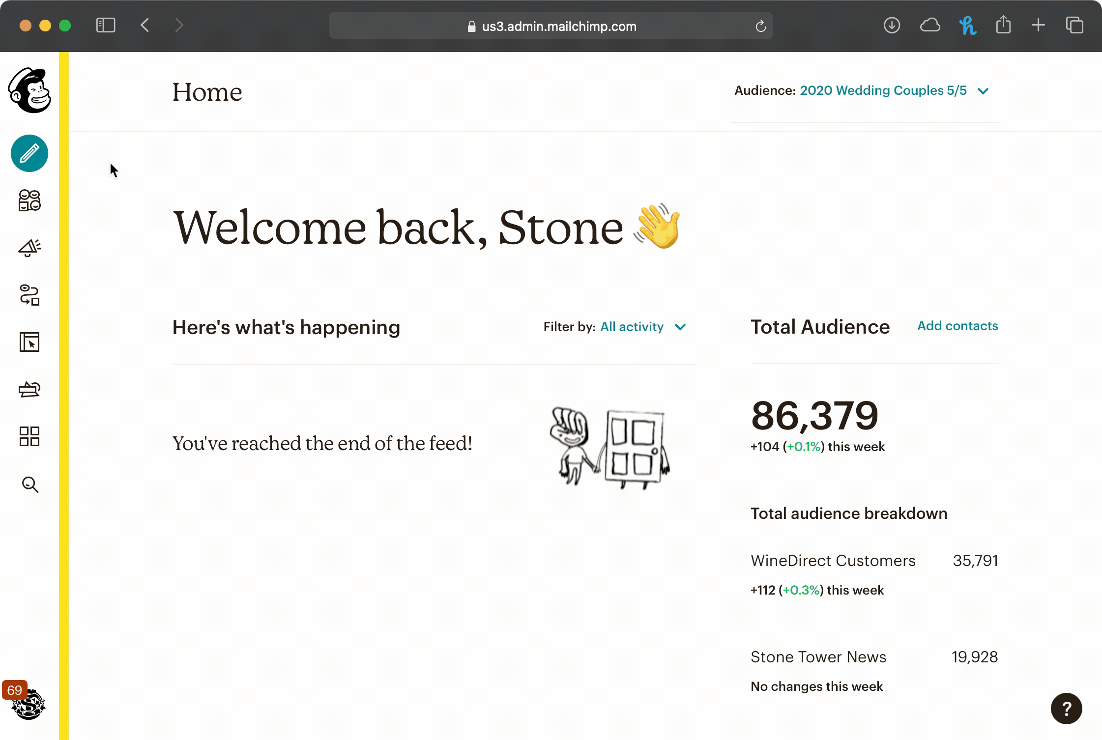 How to add a gif to mailchimp