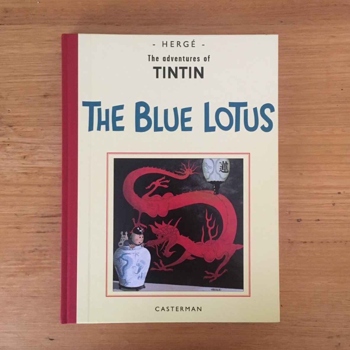  This facsimile edition of ‘The Blue Lotus’ presents the album in its original black-and-white form. 