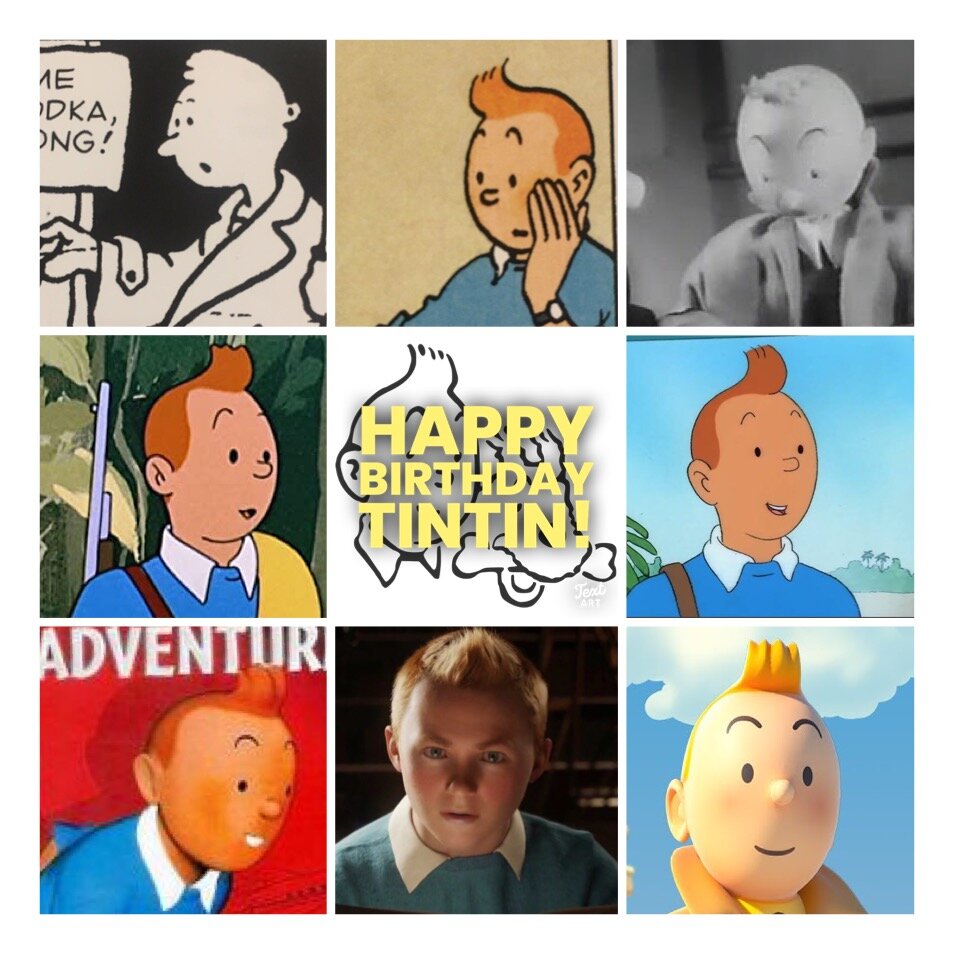 Happy 92nd Birthday, Tintin! — latterature