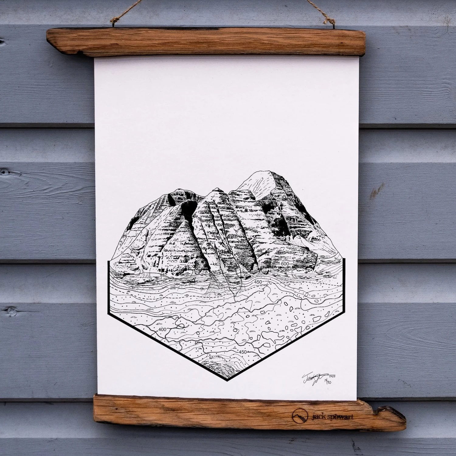 Jack Spowart Beinn Alligin Print End Whisky Frame.jpg