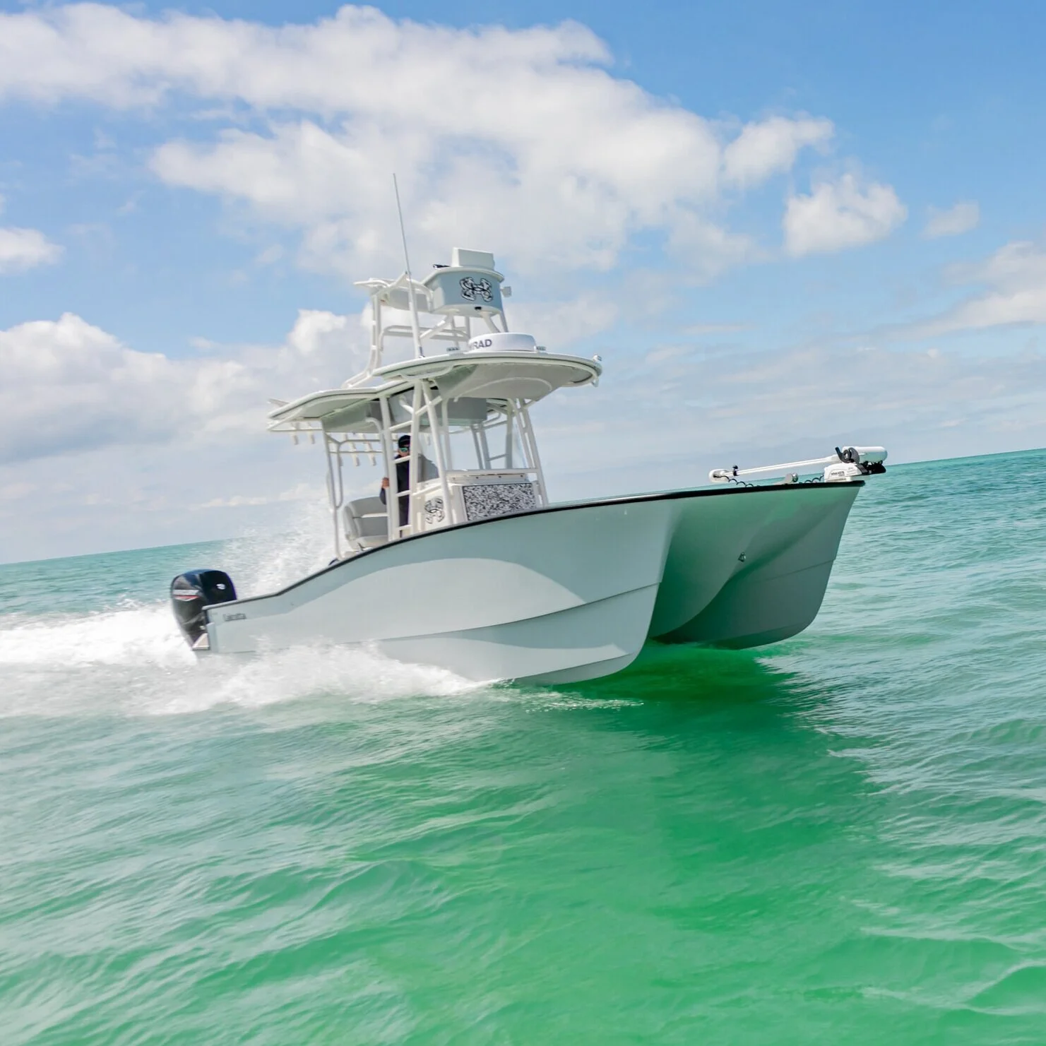 Calcutta 263 Catamaran — Calcutta Marine International LLC
