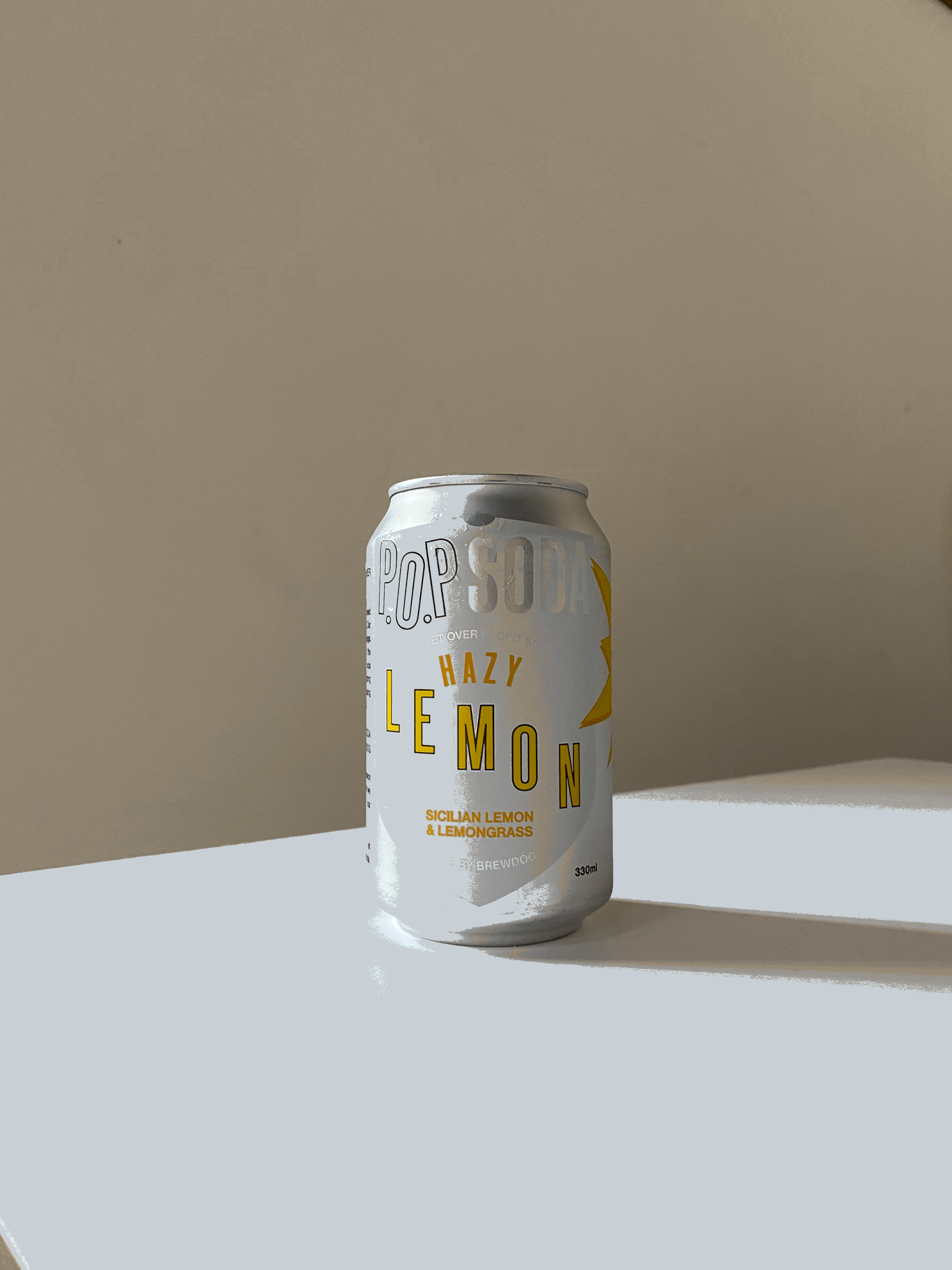 pop soda - hazy lemon