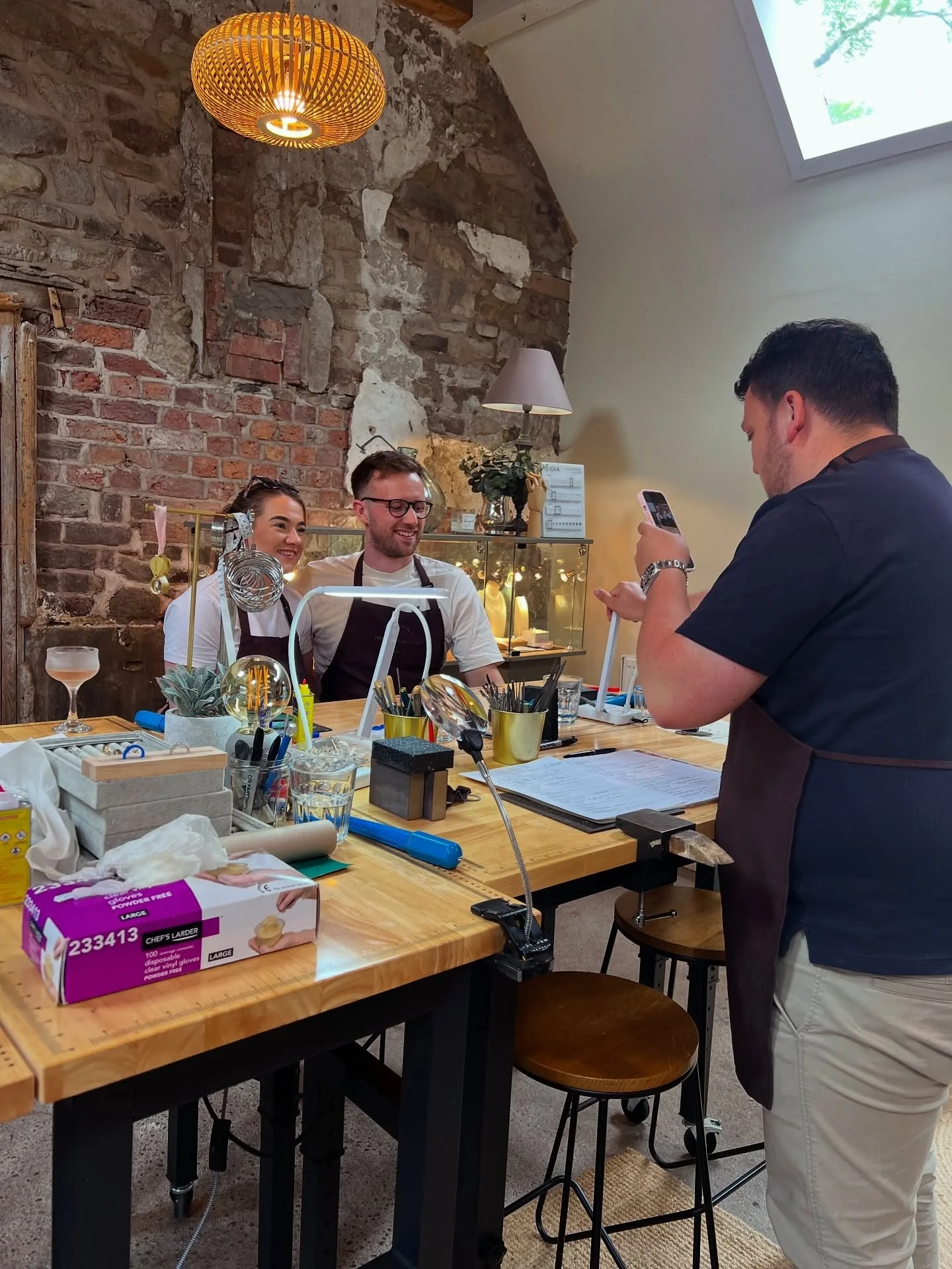 A big shout out to the amazing @wyresdaleweddings couples we&rsquo;ve had in the studio today &mdash; Ben &amp; Rebecca and Emma &amp; Harry!  Both getting married 2 weeks apart. 

You were fantastic. Not only did we have a good laugh, but I&rsquo;m 