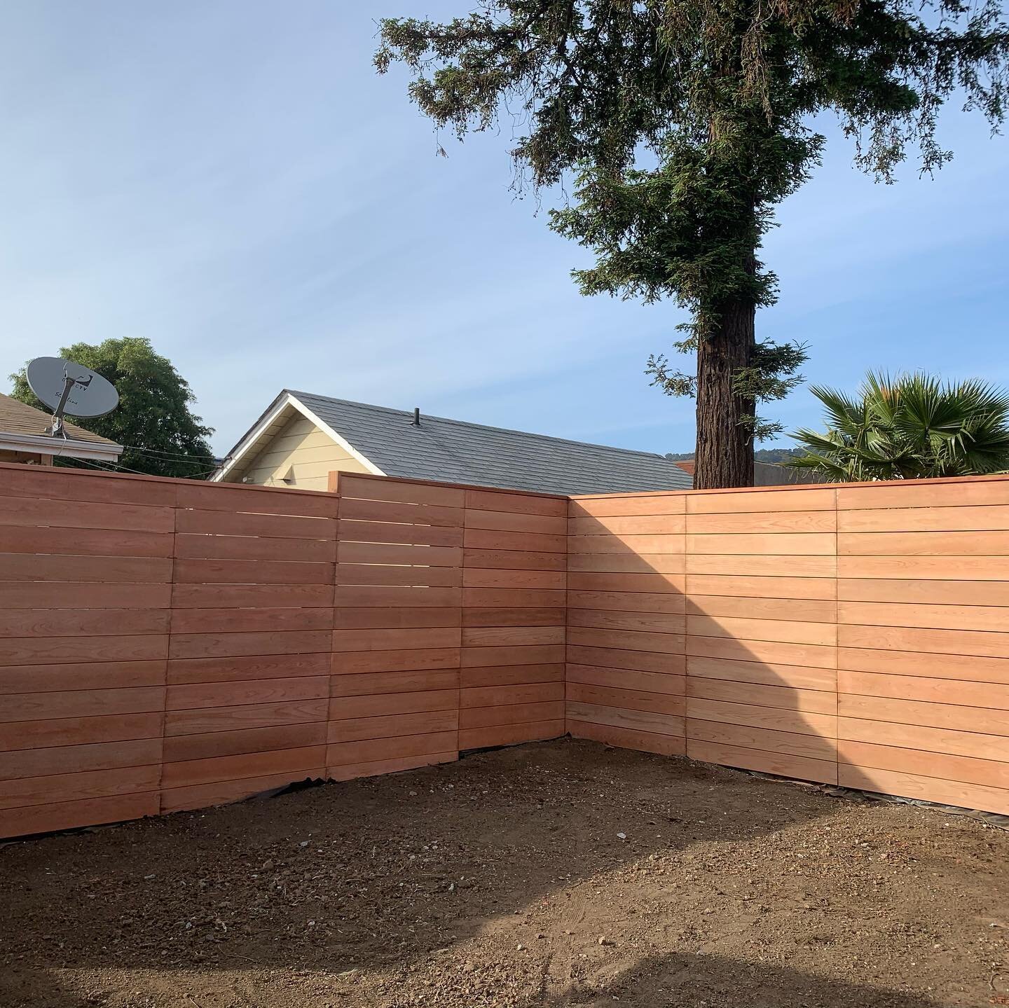 Before, during, and after:

Staying home and getting big projects done. I feel like my canvass for the backyard is ready for gardening finally after getting this redwood fence up. Gonna start drawing up some landscape ideas.