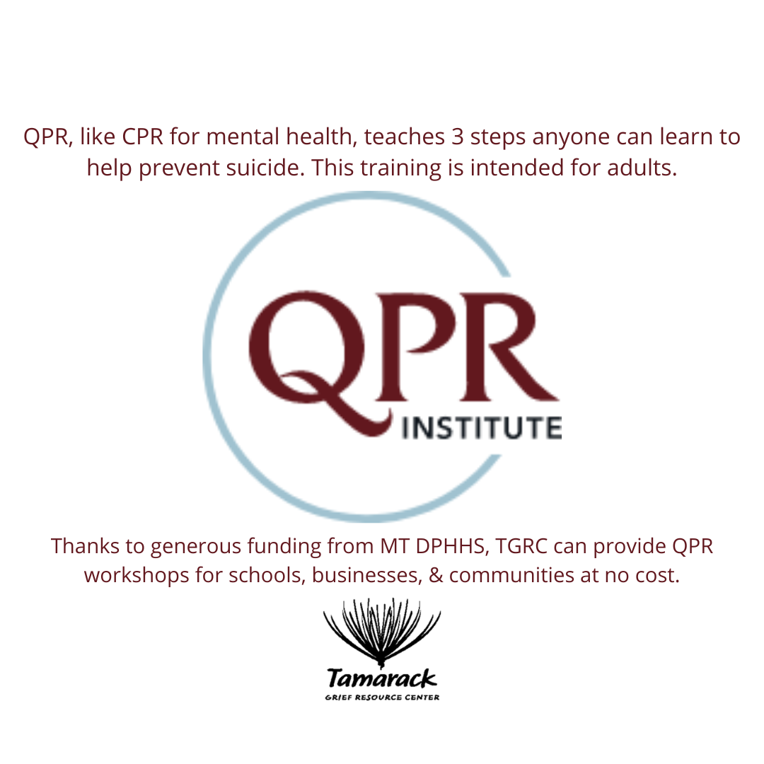 QPR Suicide Prevention Training