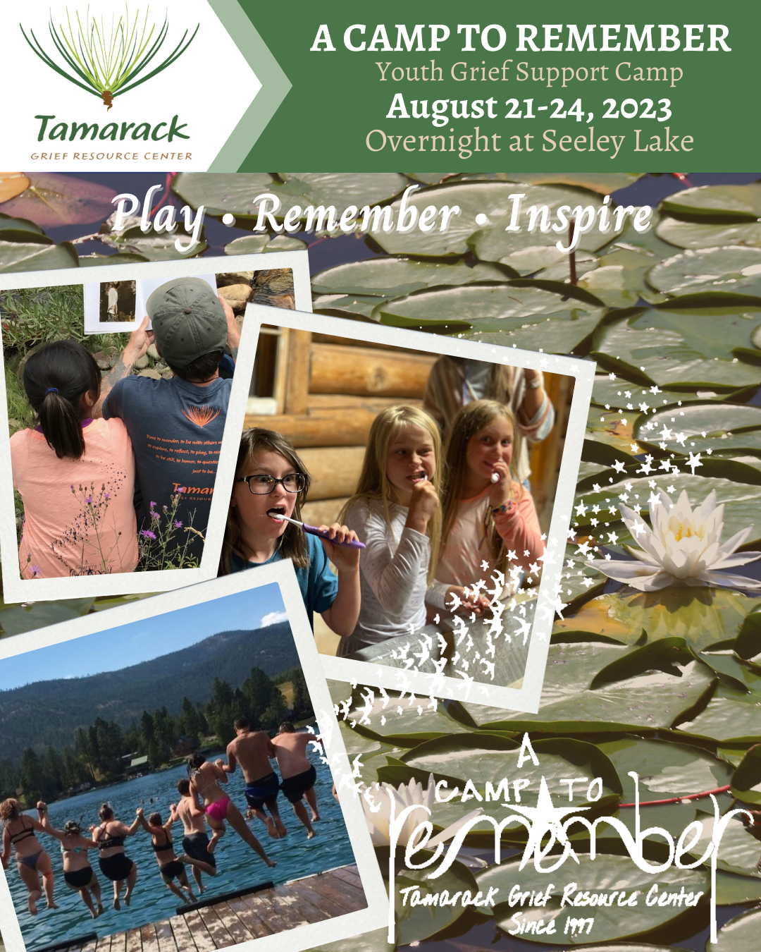 A Camp To Remember - Youth Camp (SEELEY LAKE)