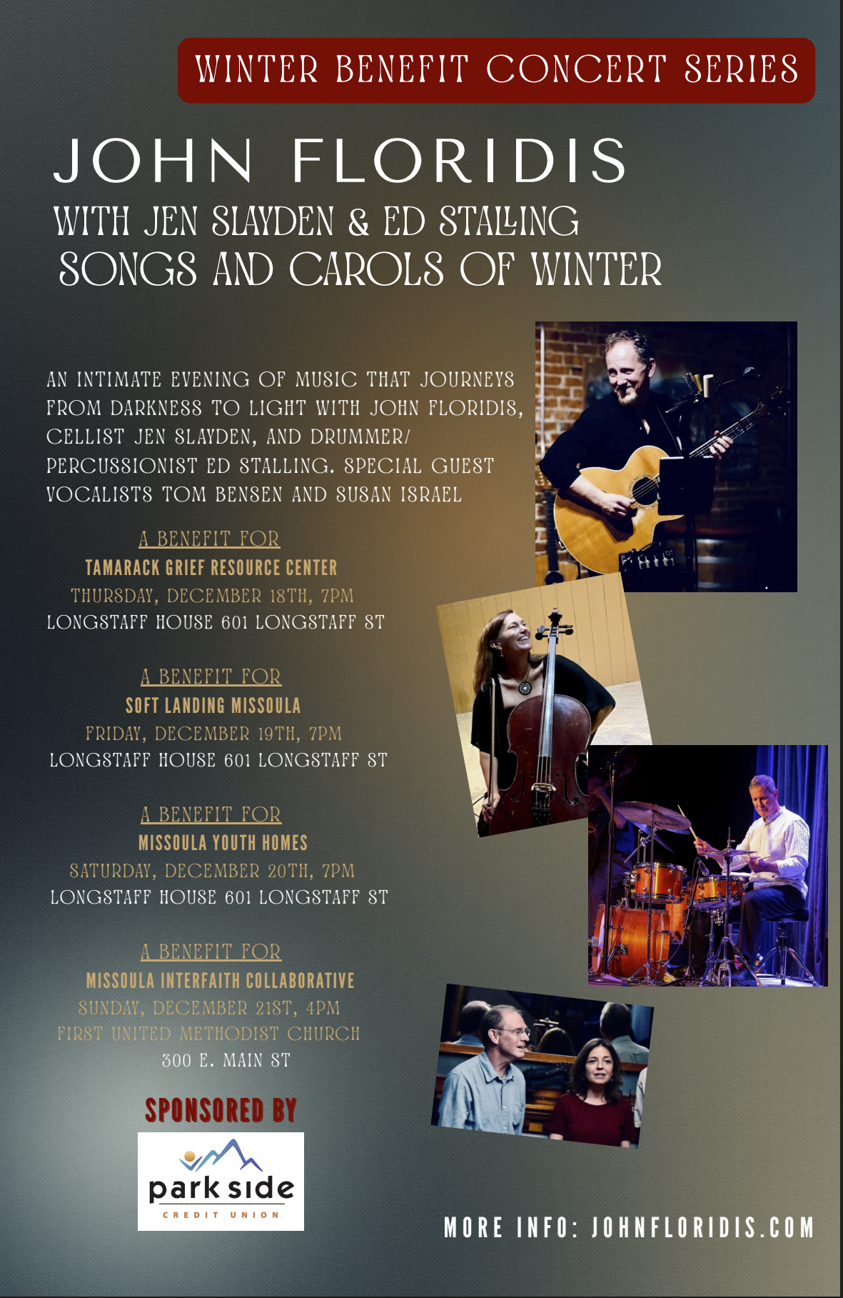 John Floridis Benefit Concert for TGRC