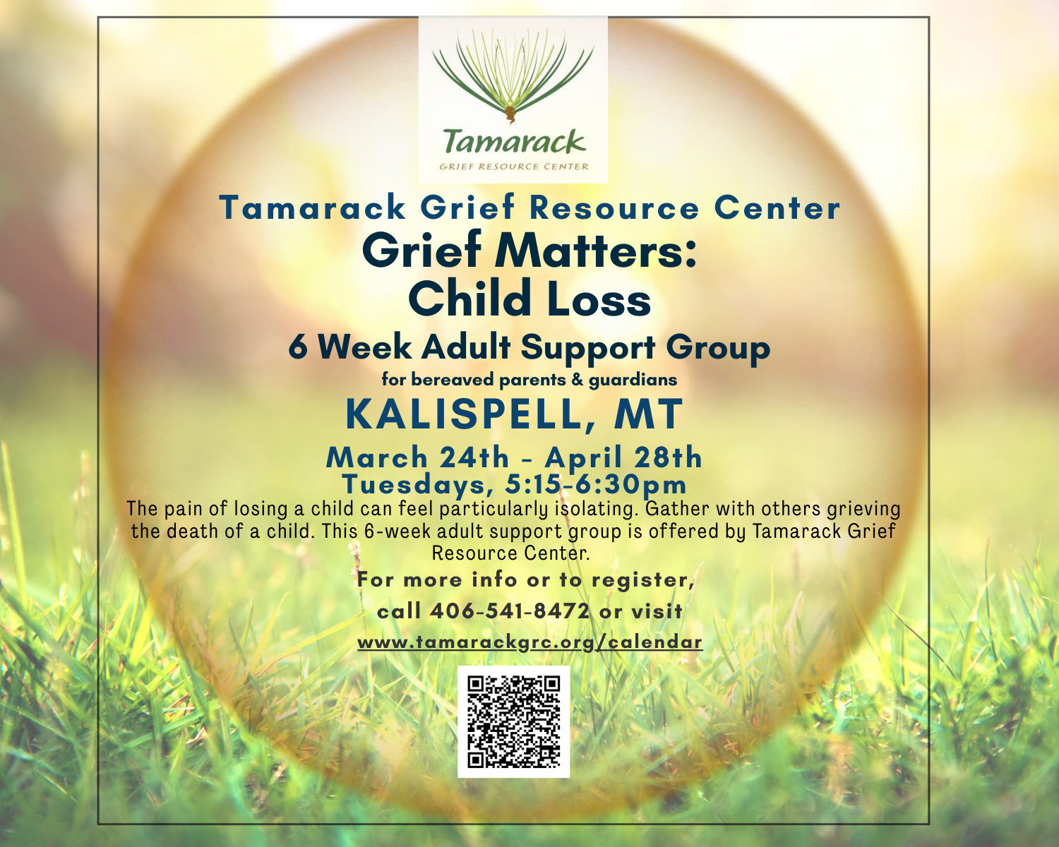 Grief Matters Child Loss Support Group - Kalispell