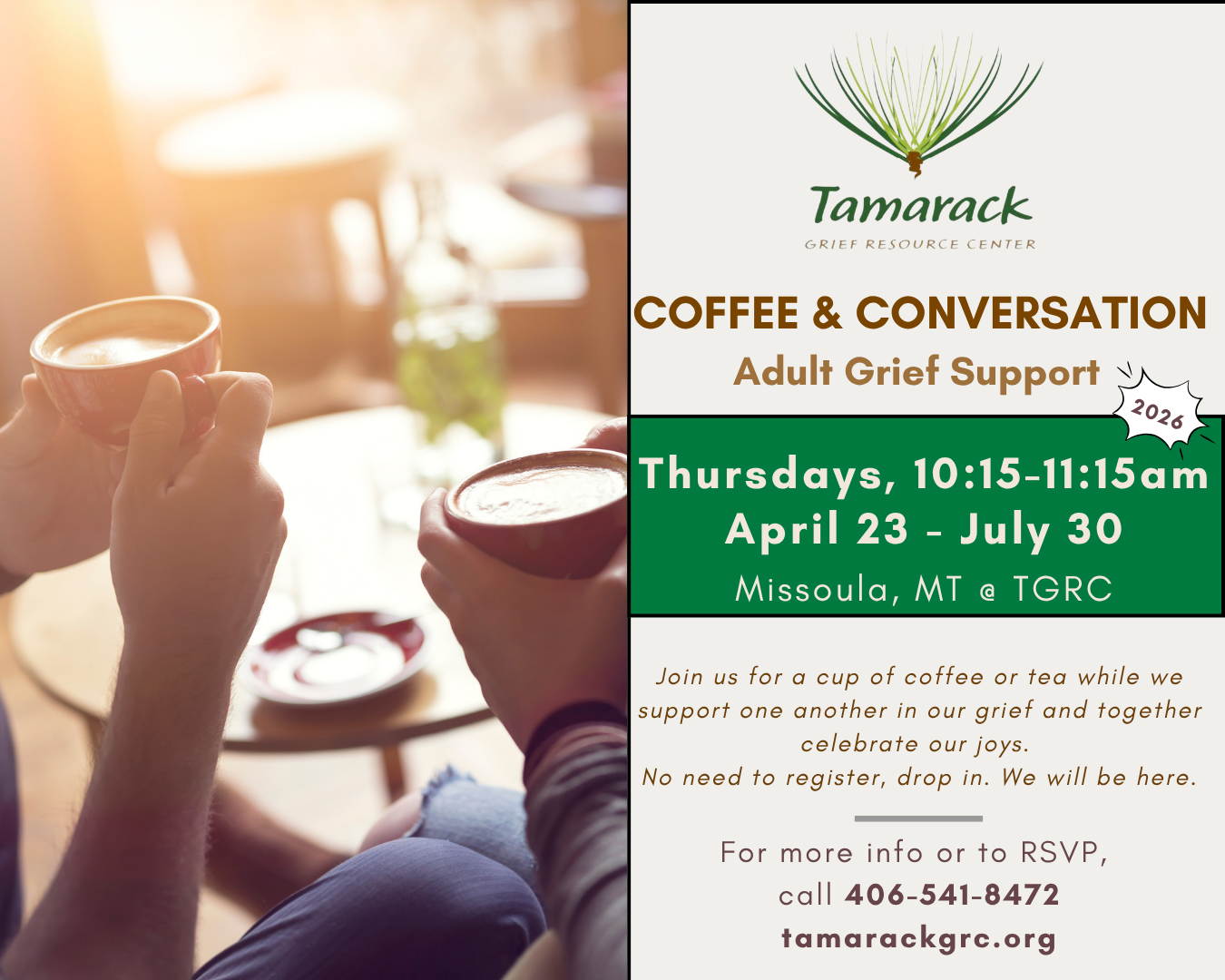 Coffee &amp; Conversation - MISSOULA 