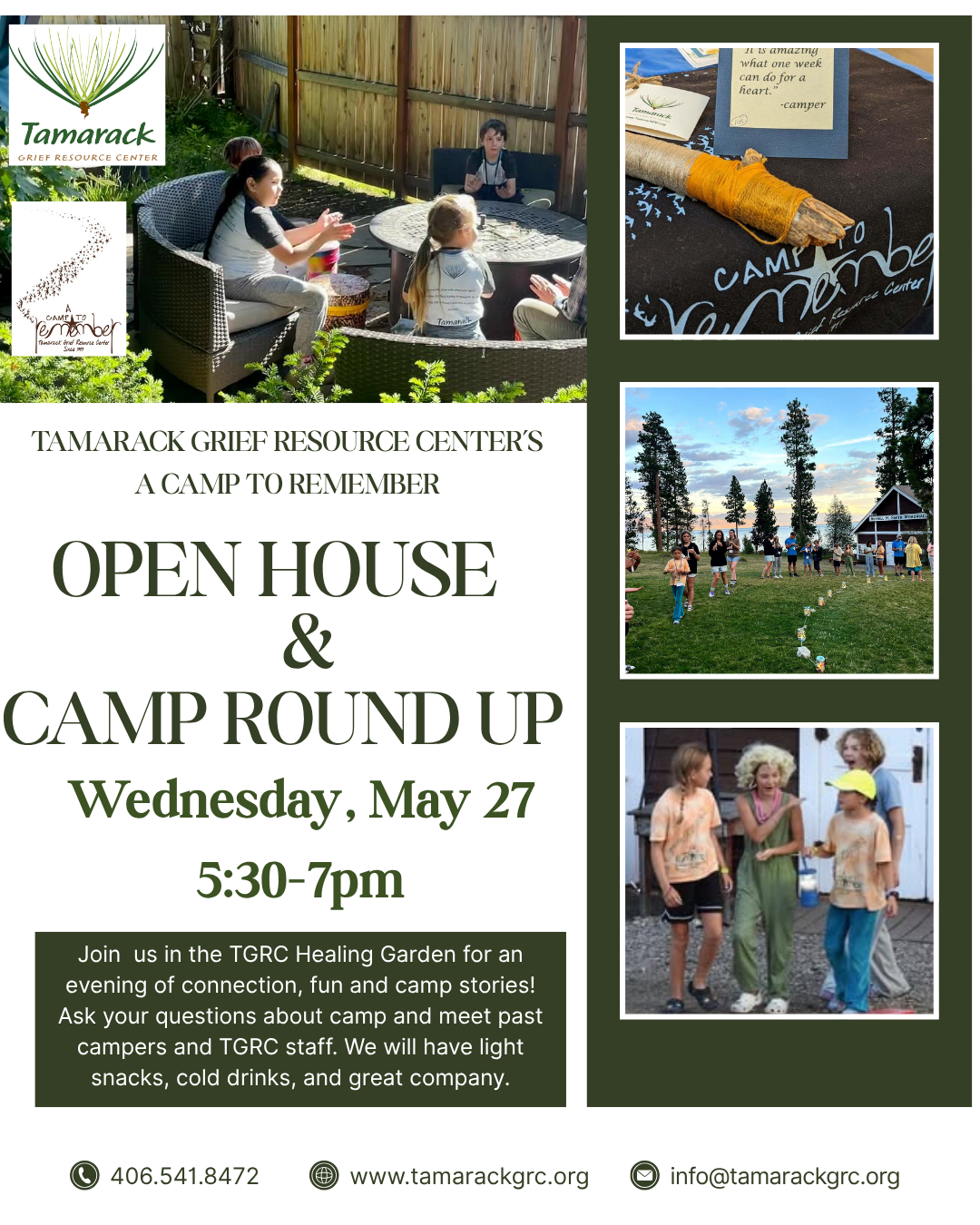 Open House &amp; Camp Round Up - MISSOULA 