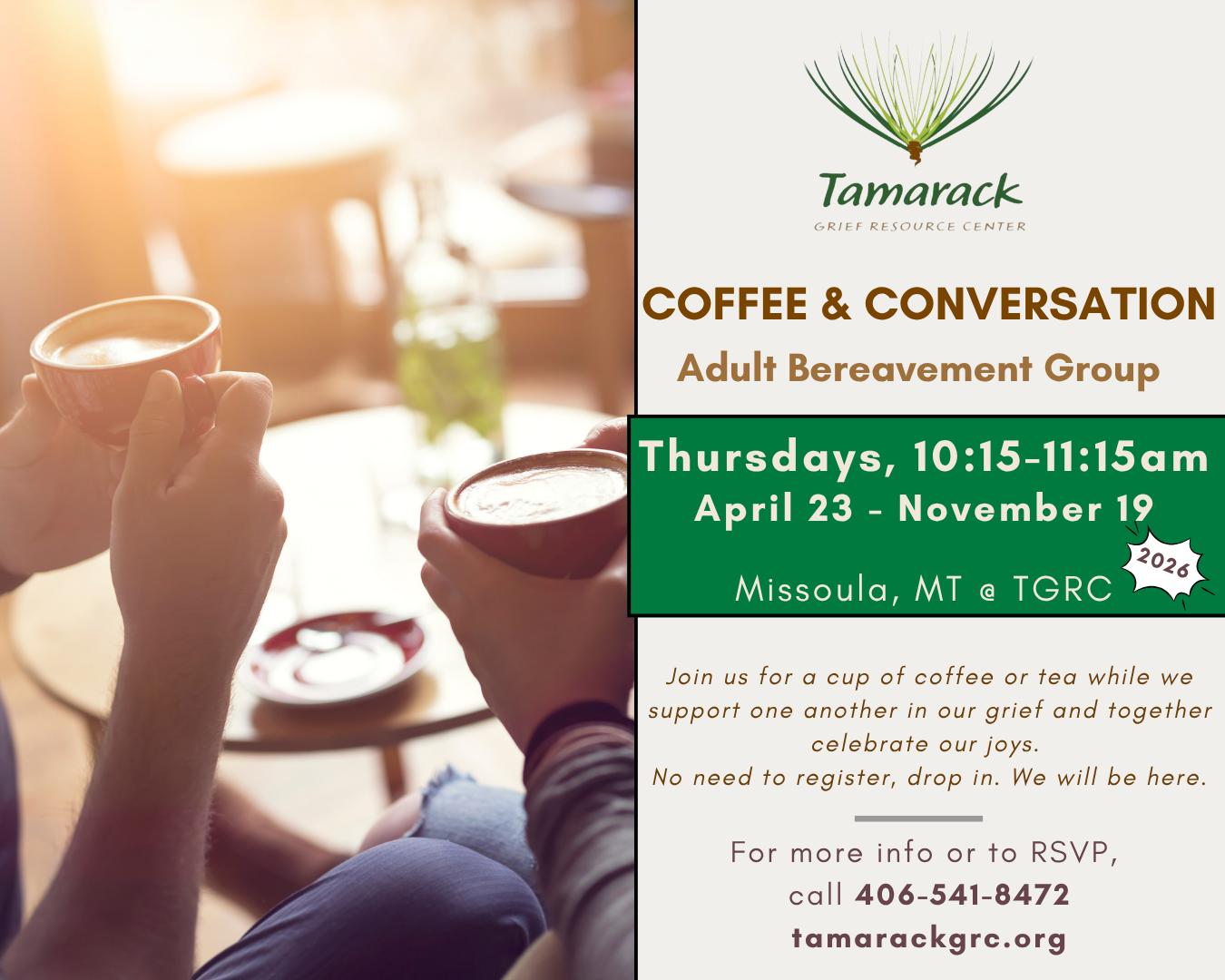 Coffee & Conversation - MISSOULA