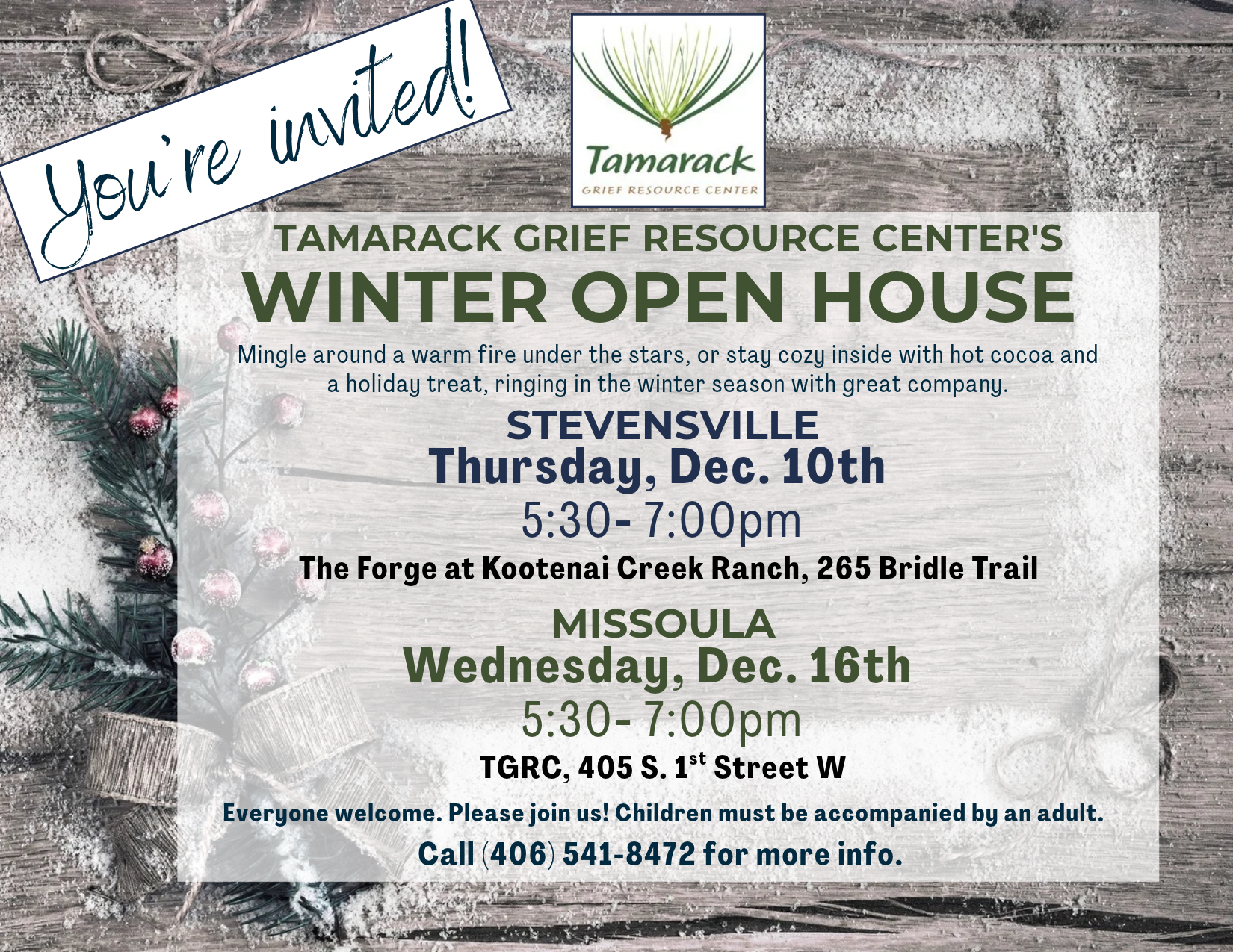 Open House  - Stevensville