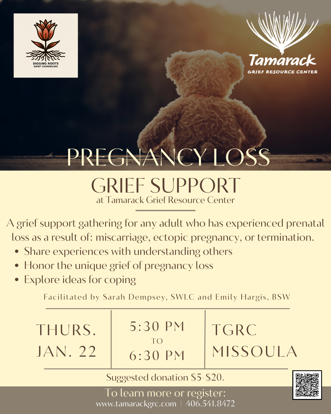 Pregnancy Loss Grief Support - MISSOULA