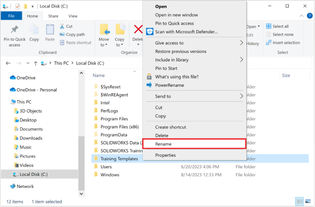 Solidworks File Utilities Folder Rename File SWYFT Solutions - SOLIDWORKS Training Preparation