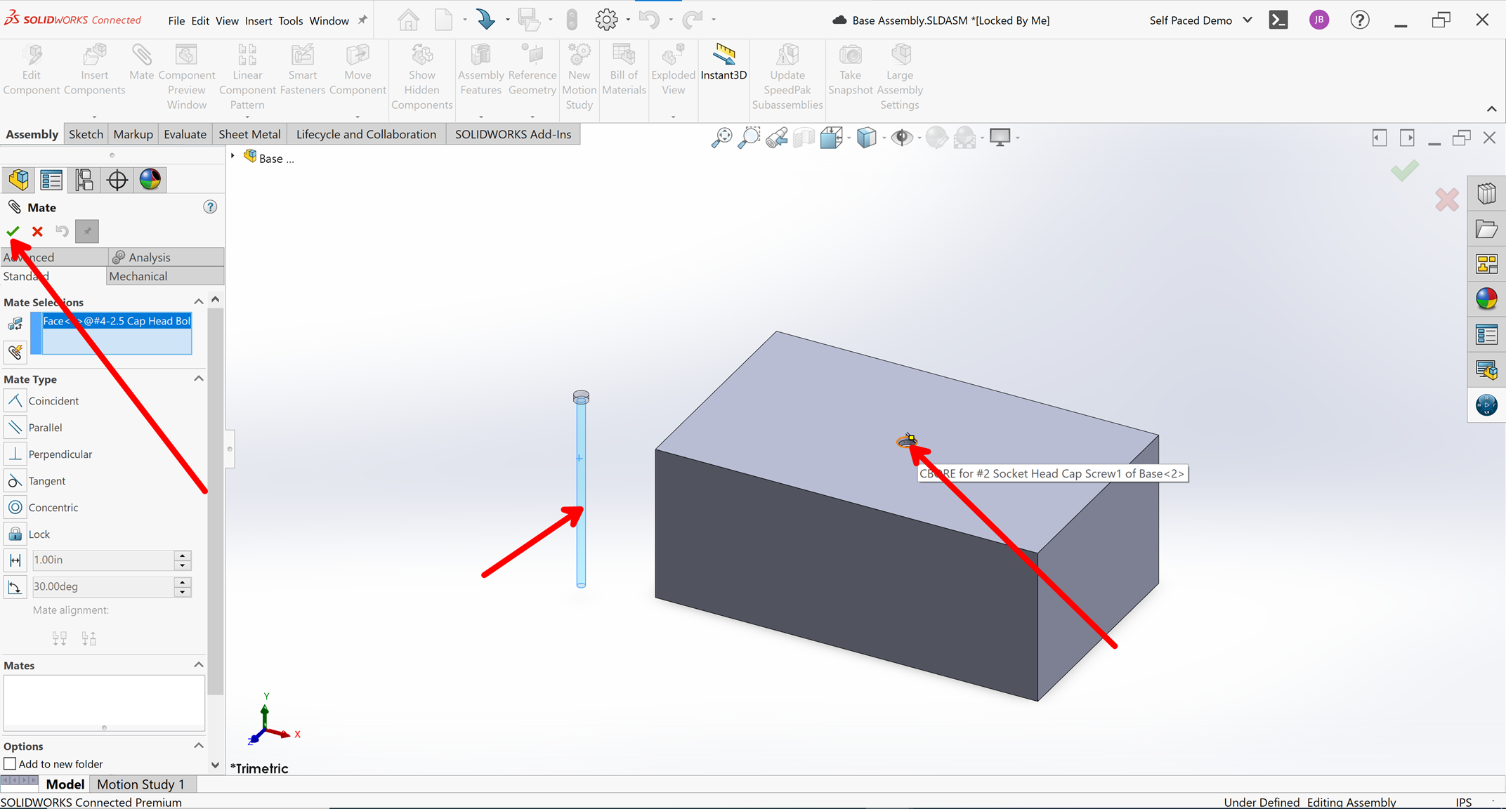How to Create an Assembly in SOLIDWORKS SWYFT Solutions