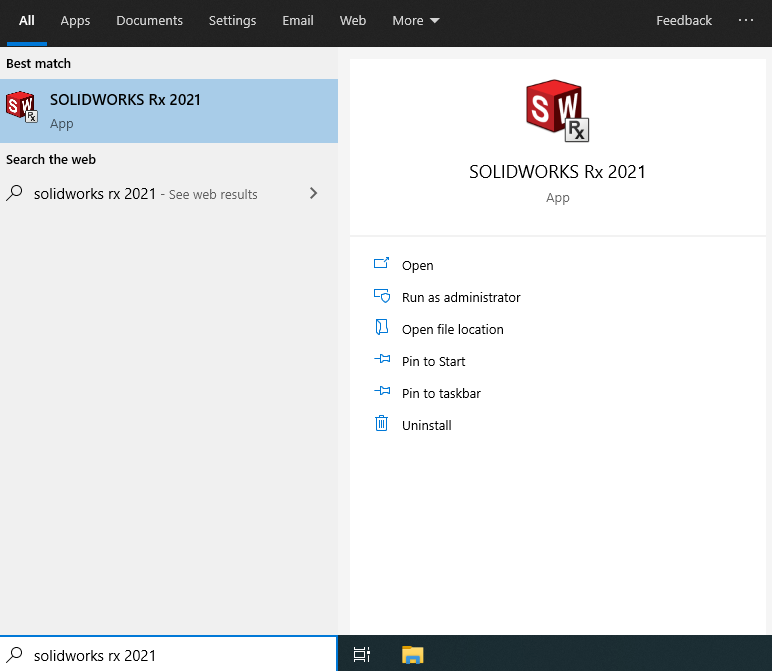Solidworks Rx Icon How to Report SOLIDWORKS Issues with SOLIDWORKS Rx - SWYFT Solutions