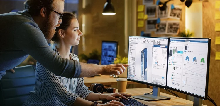 Someone Using Solidworks How to Get a Free Trial of SOLIDWORKS - SWYFT Solutions