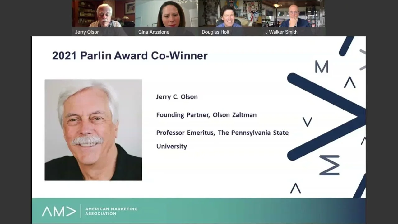 Jerry Olson wins AMA Parlin Award