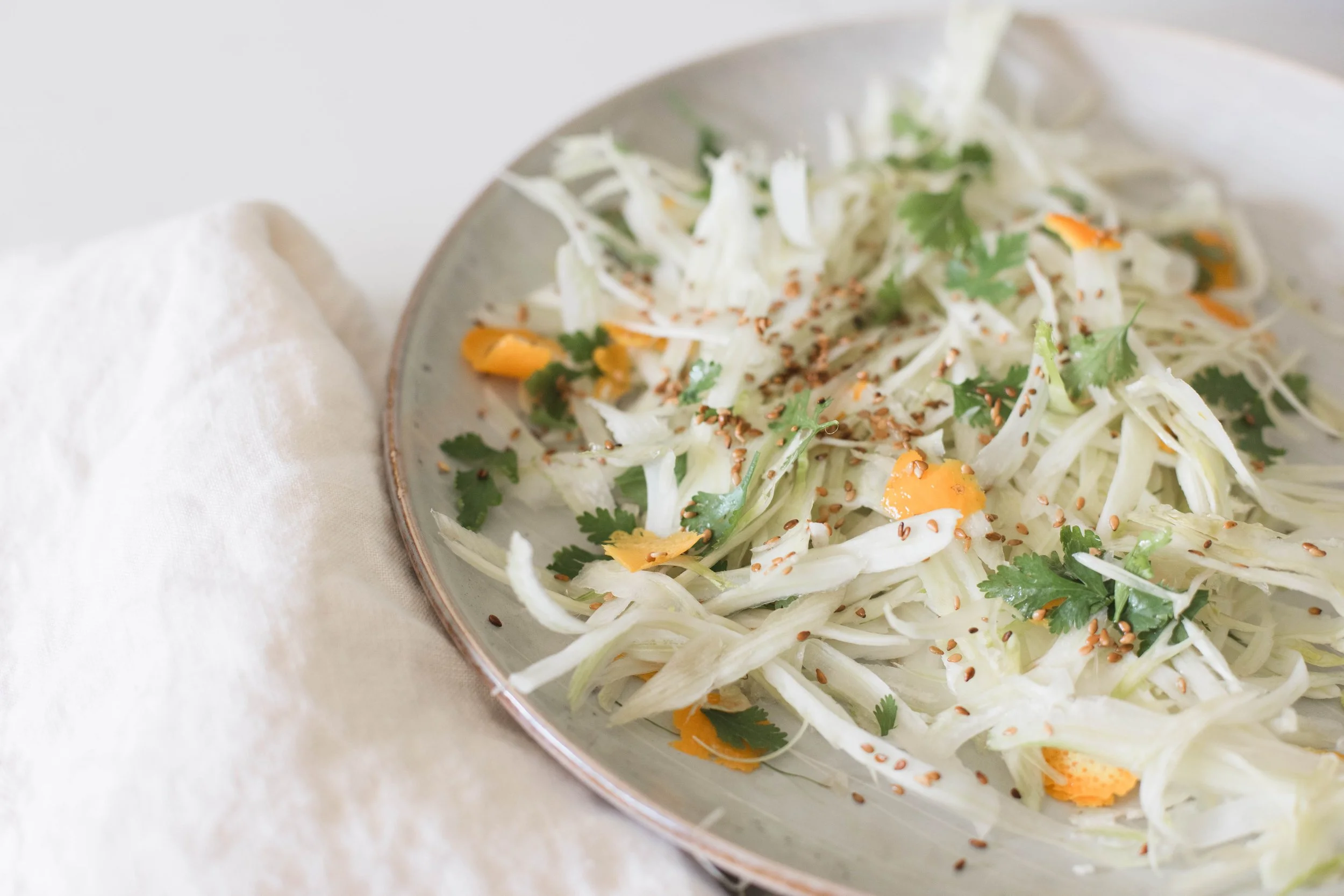 Asian Fennel Slaw