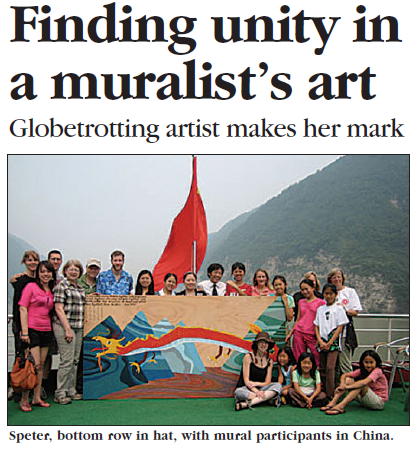 Finding unity in a muralist's art