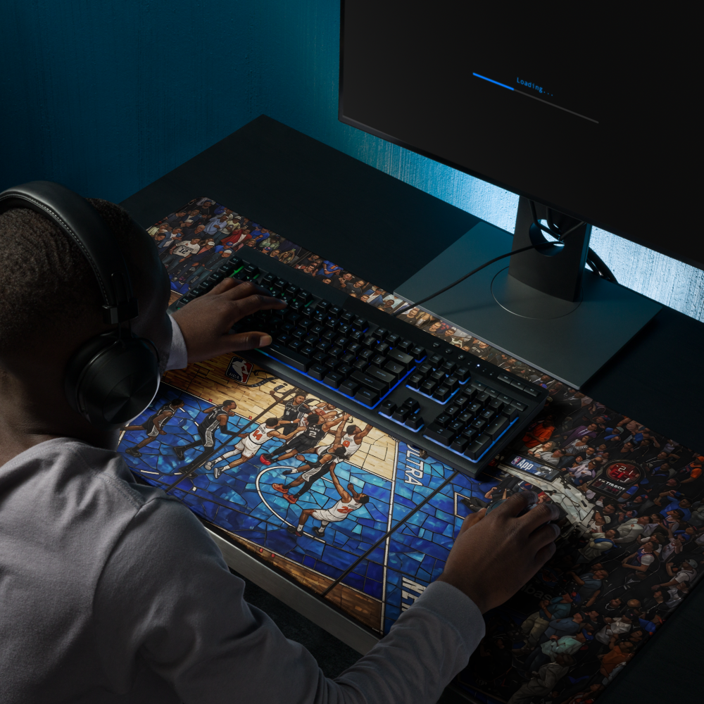 "The Hand Of OG" Stained Glass Gaming mouse pad