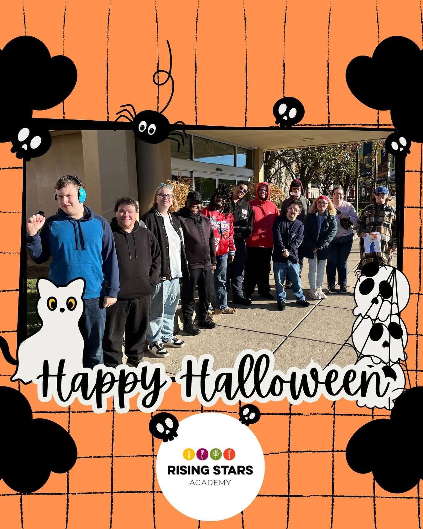 Happy Halloween from Rising Stars Academy! 🎃✨
Wishing everyone a safe, fun, joy-filled Halloween! 🧡