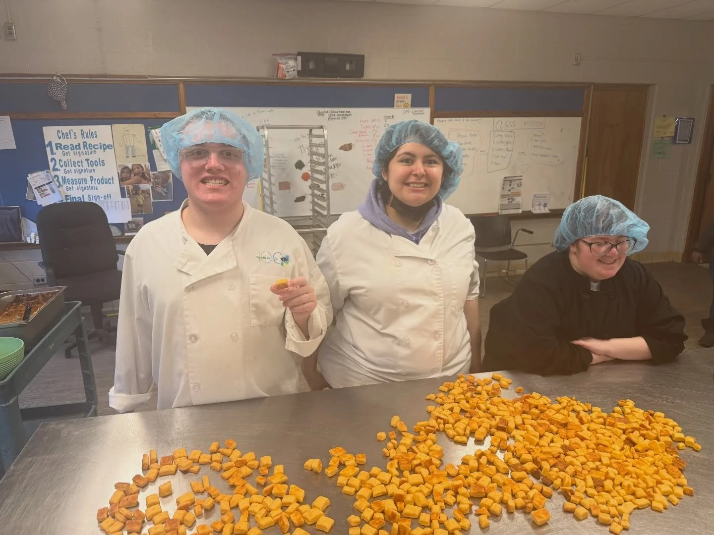 🧀✨ Snack attack at RSA! 

Our students rolled, baked and sprinkled their way to homemade Cheeze-Its. 

Who knew learning could taste this good? 

#SnackTimeSkills #RSA