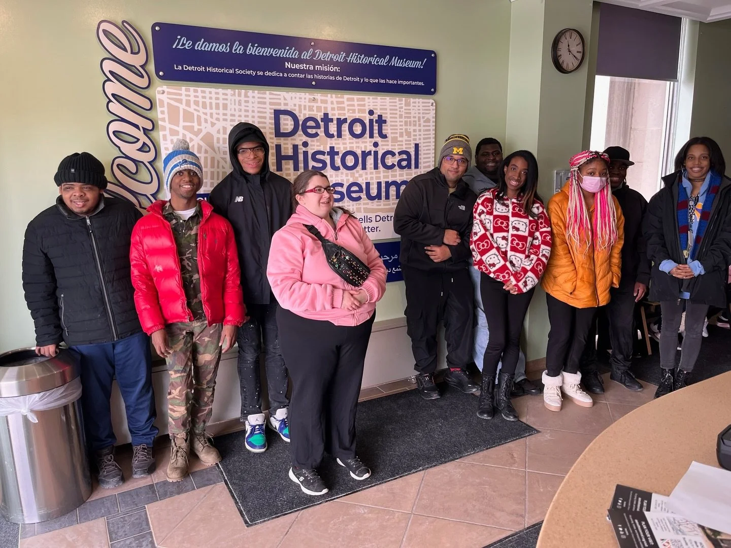 Field trip fun! 🎉

Our students recently visited the Detroit Historical Museum. With new exhibits and a guided tour, students had an engaging and educational experience learning about Detroit&rsquo;s rich history.

Opportunities like this help our s