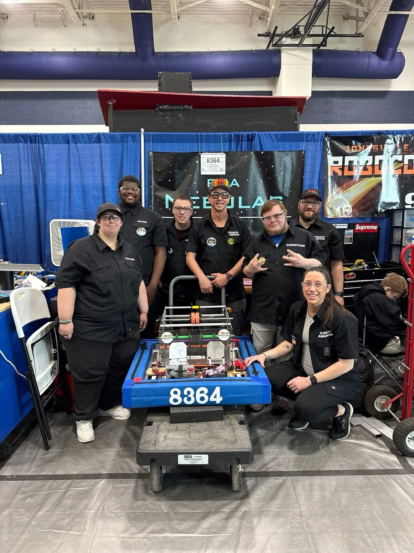 🤖✨ The Rising Stars Nebulas Robotics Team took the competition field this weekend!

Our team proudly participated in the 2026 FIRST Robotics Competition, joining 40+ high school robotics teams from across the region for an action-packed competition 