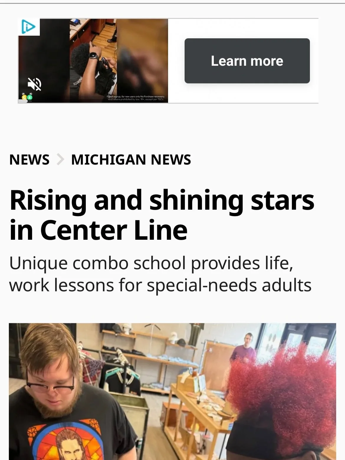 &ldquo;There&rsquo;s nobody crazy enough to do the number of things we do.&rdquo; ❤️

We&rsquo;re honored to be featured in the Macomb Daily as they spotlight the growth of Rising Stars Academy and the RSA Foundation, serving nearly 200 adults with d