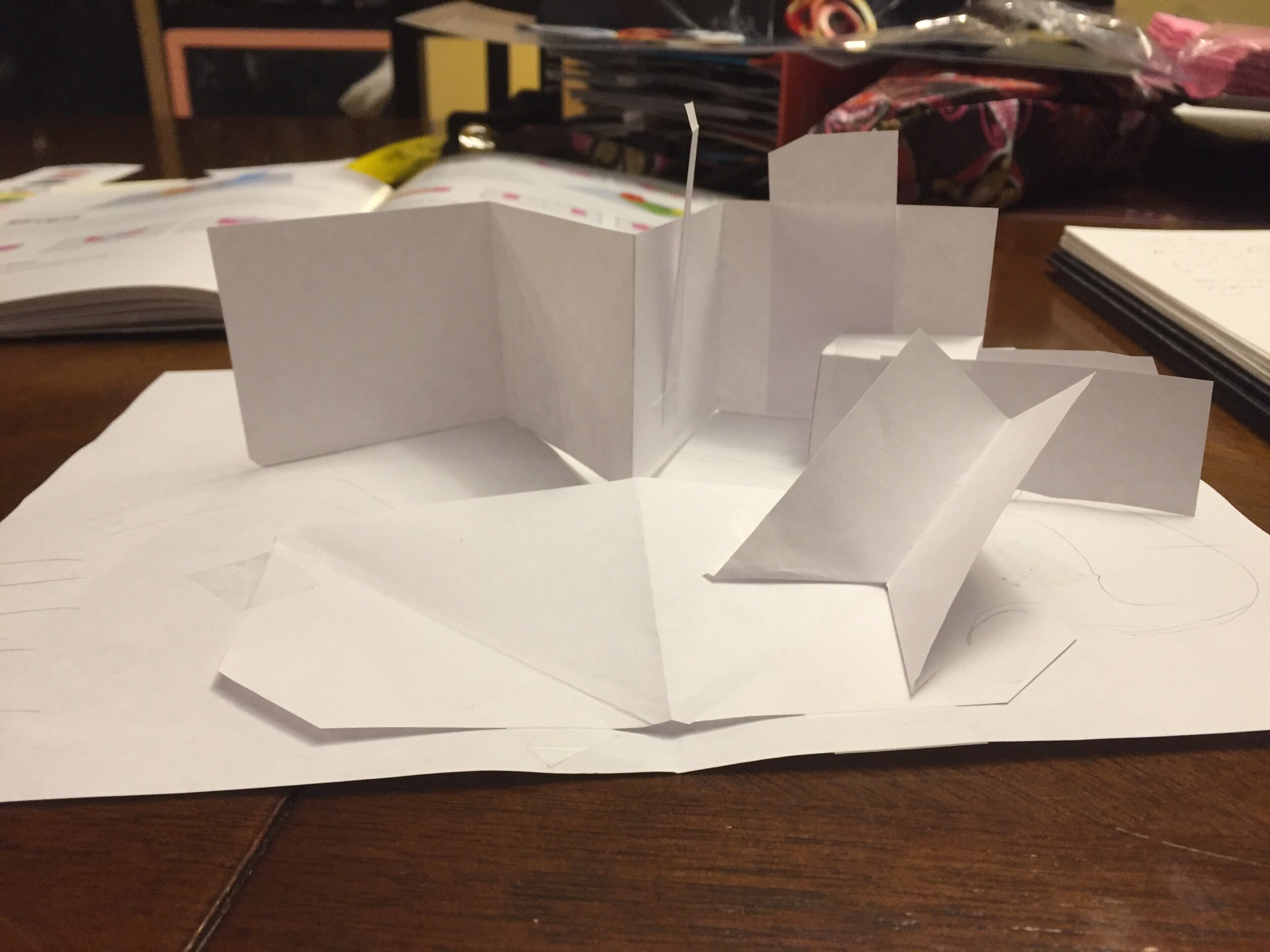 Zigzags and Y straps for the 3rd spread strucutre