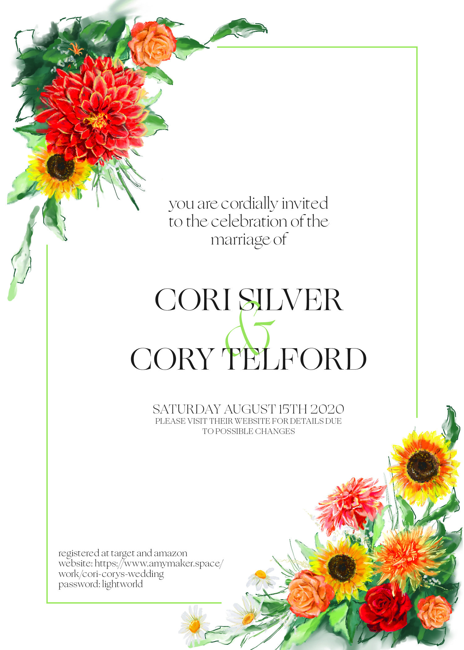 Wedding Announcement
