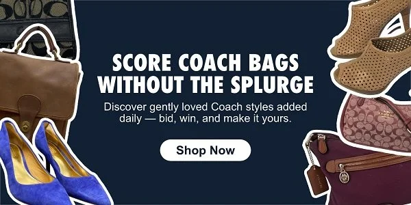 Score coach bags without the spurge. Shop now!