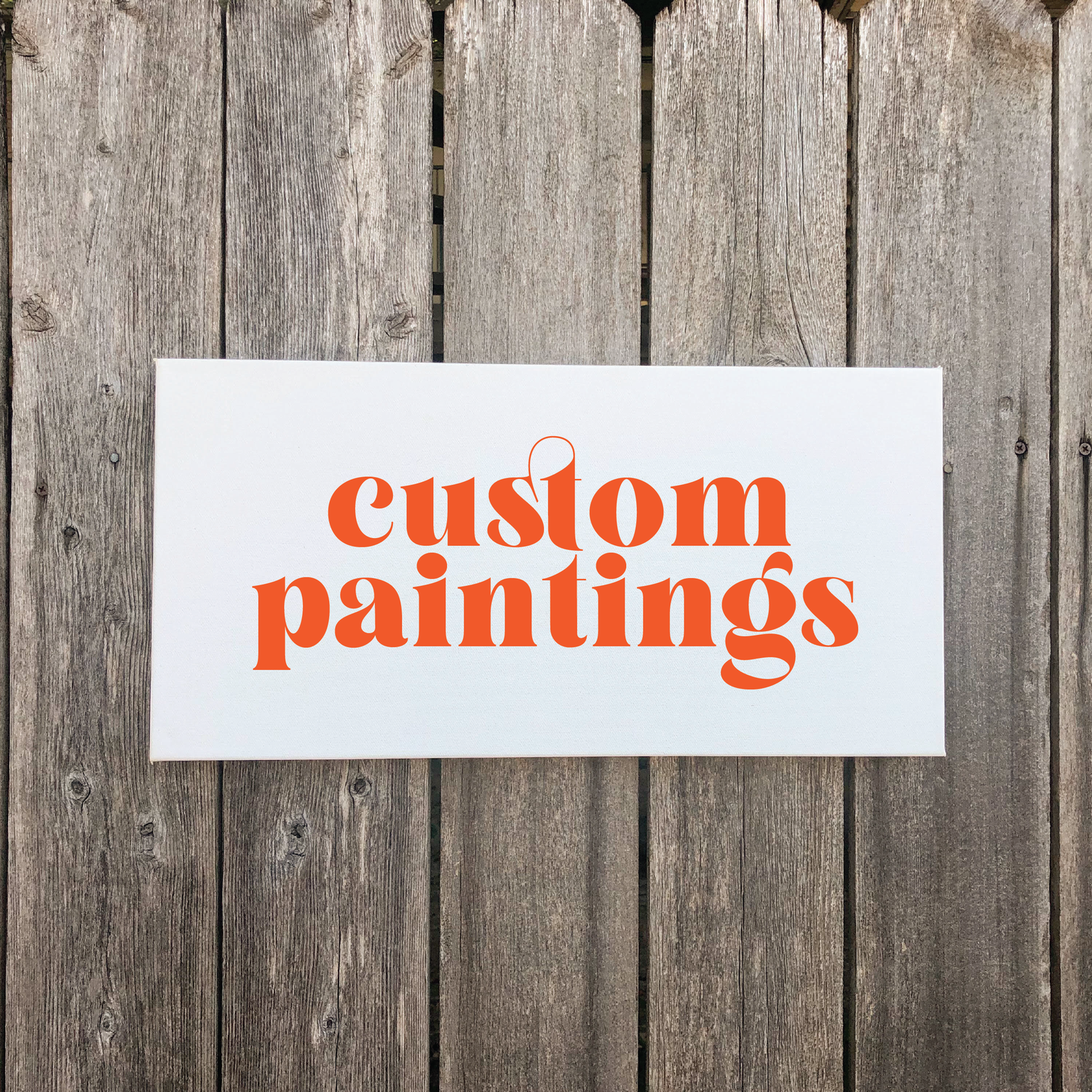 Custom Paper Painting — The Paper Committee