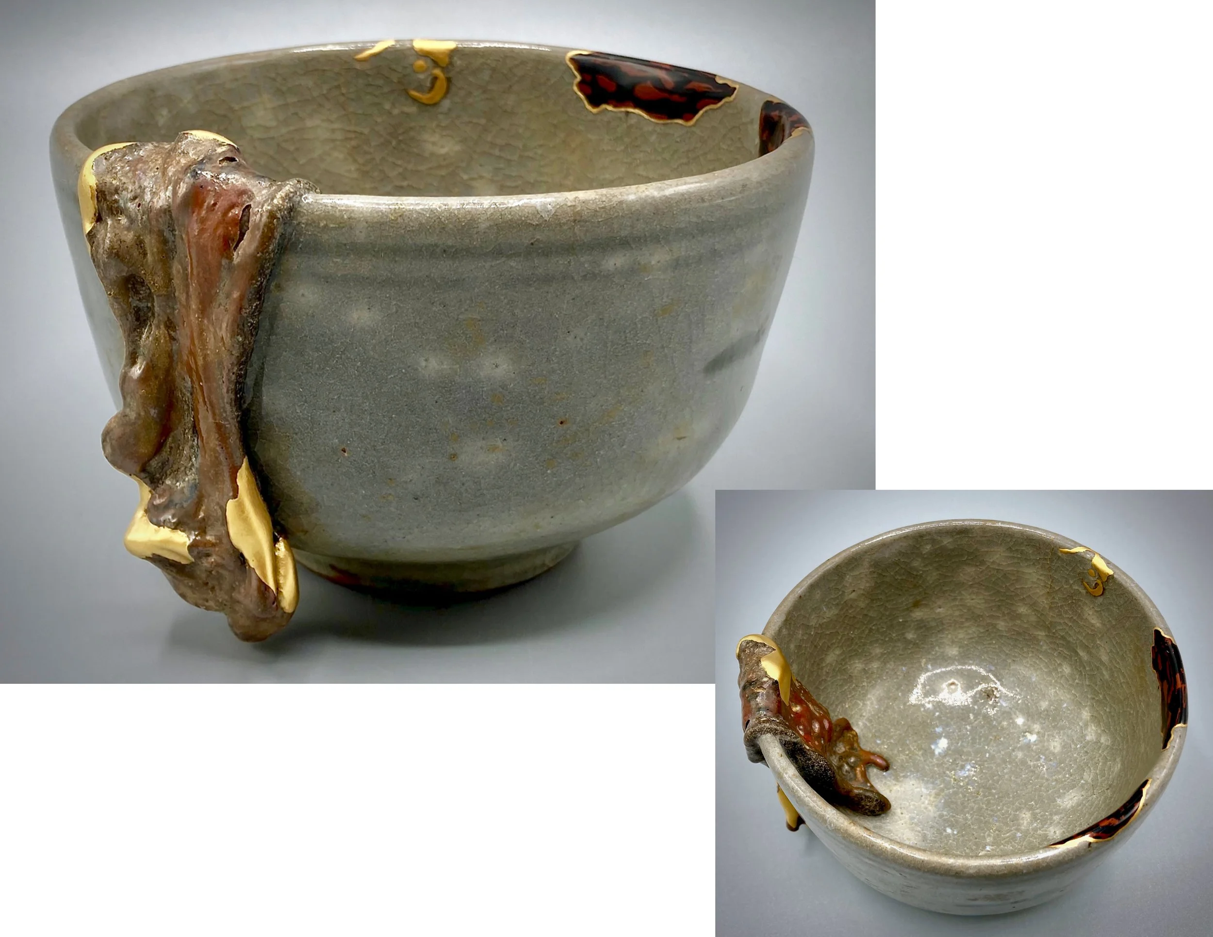 high quality museum ceramic restoration Kintsugi glass crystal wabi ...