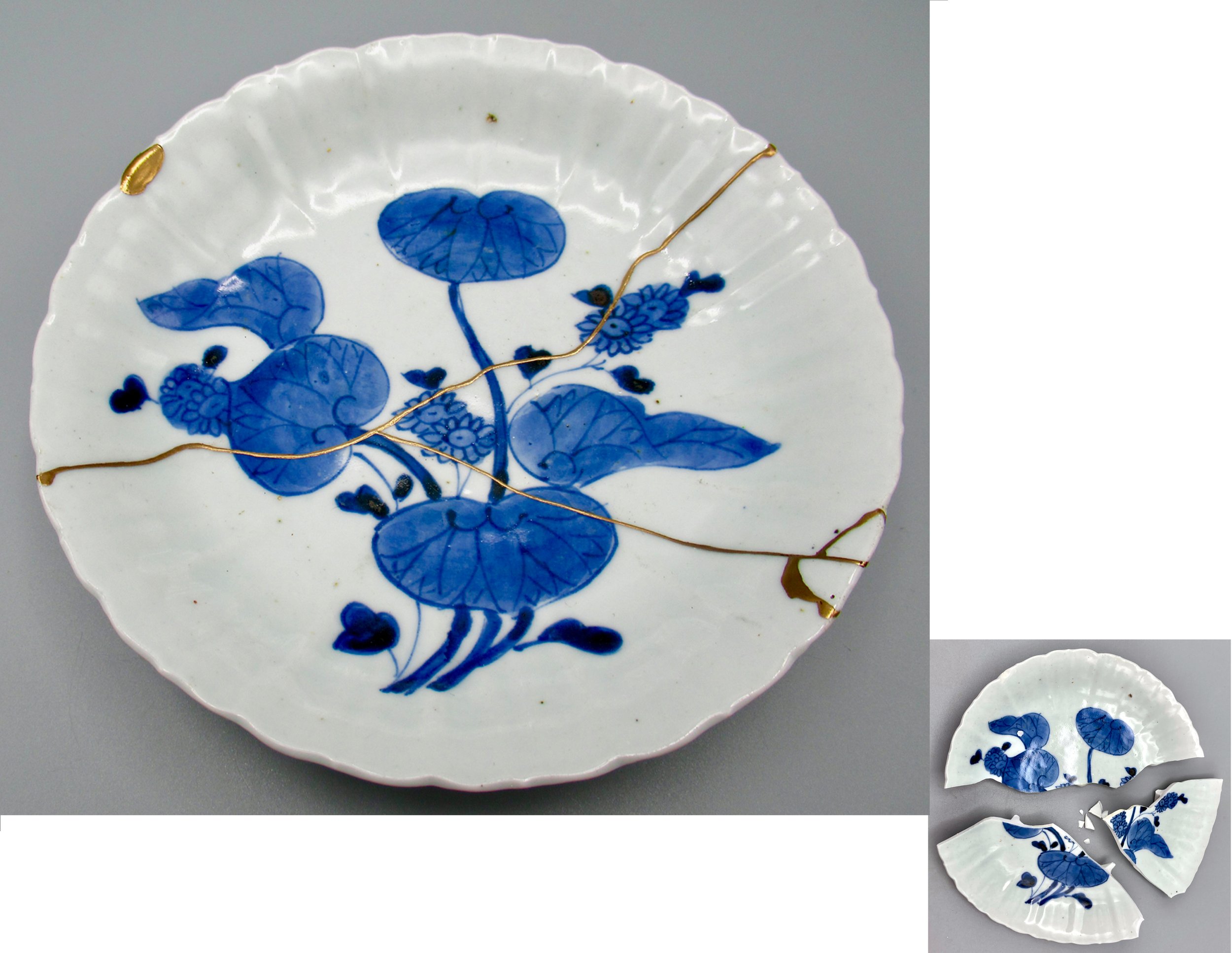 high quality museum ceramic restoration Kintsugi glass crystal wabi ...