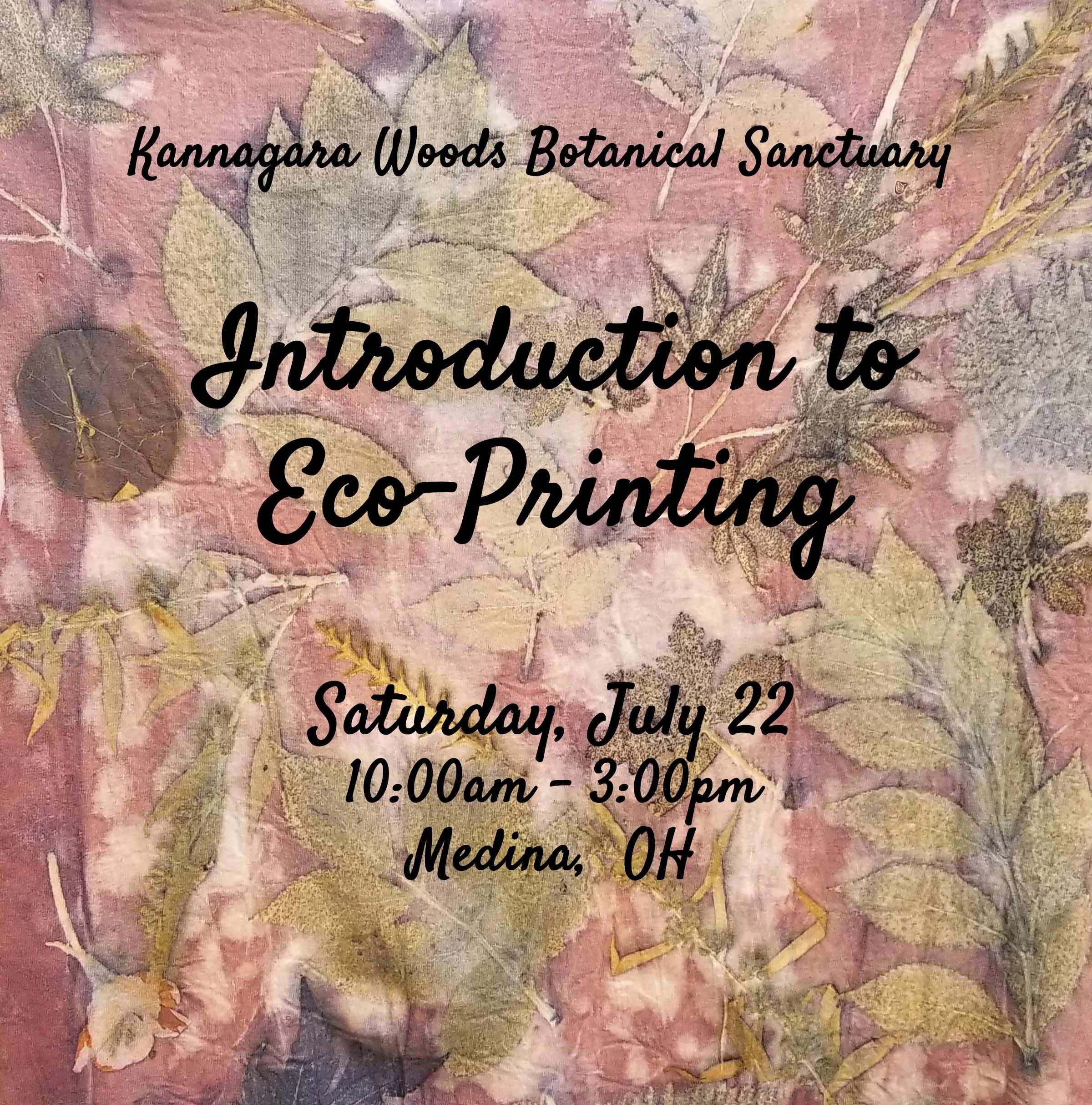 Introduction to Eco-printing