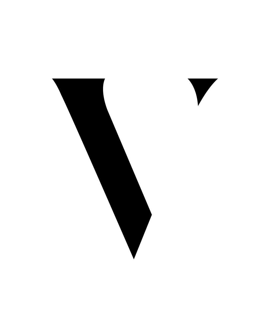 Логотип буква v