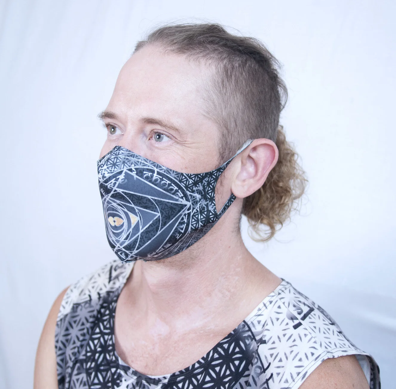 sacred geometry facemask