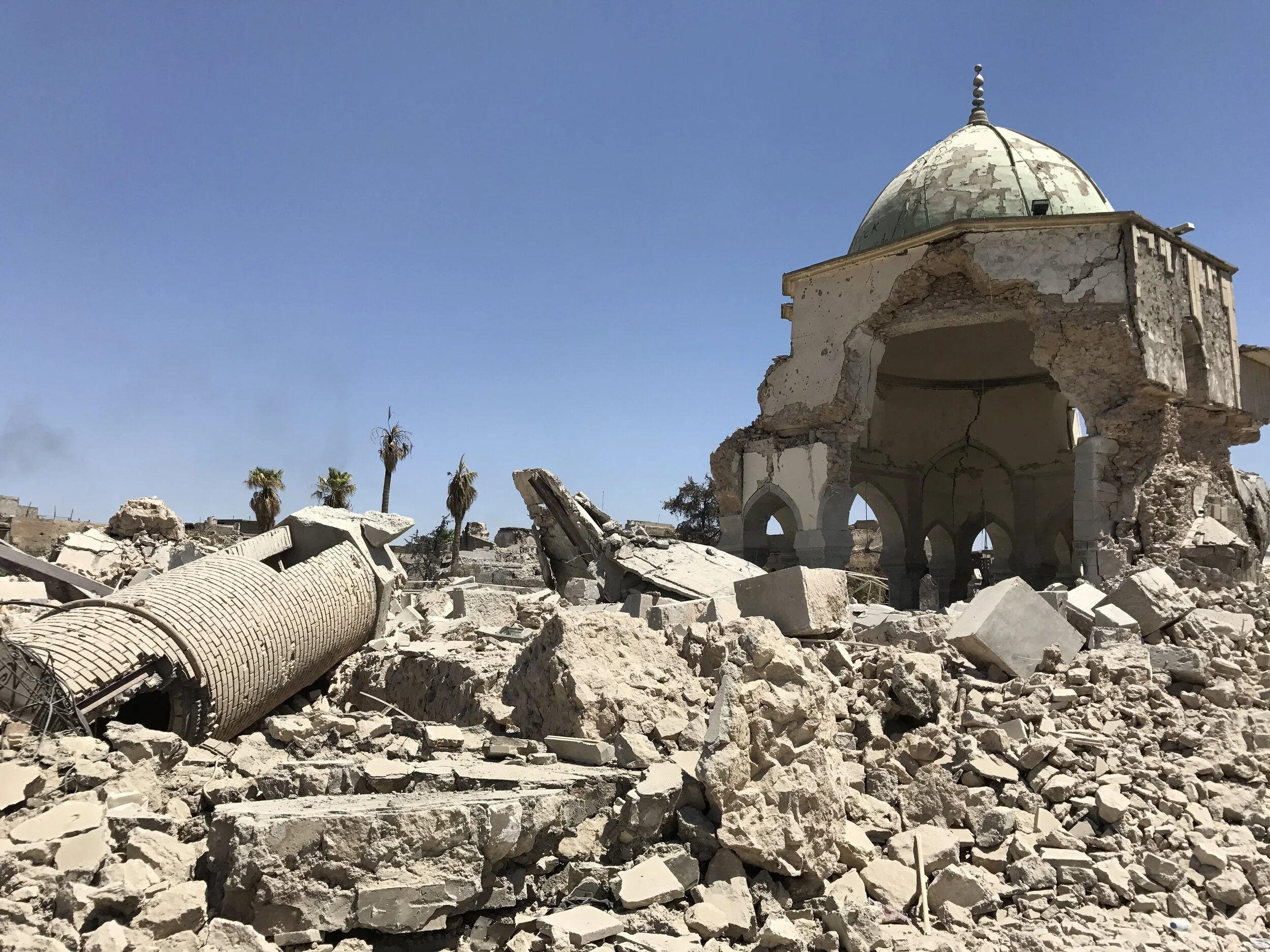 Grand al-Nuri Mosque, Mosul, 2017